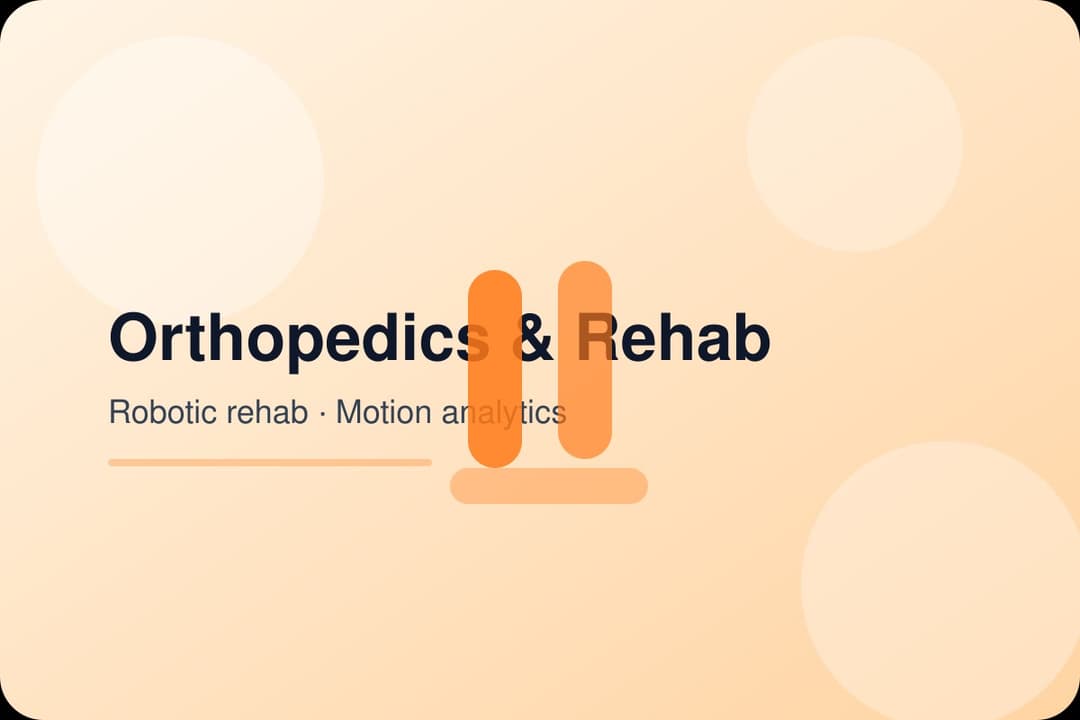 Orthopedic consultation and imaging